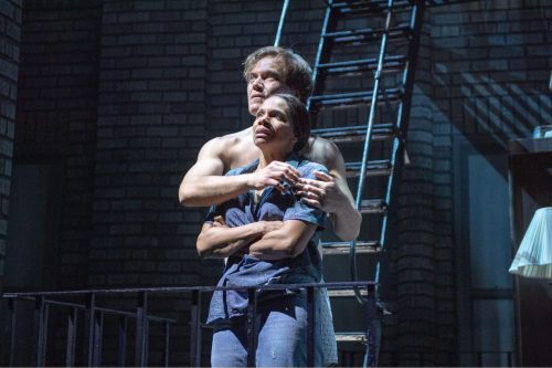 Audra McDonald and Michael Shannon in Frankie and Johnny in the Clair de Lune