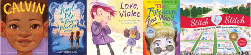 Covers for the 2022 finalists or LGBTQ Children's/Middle Grade