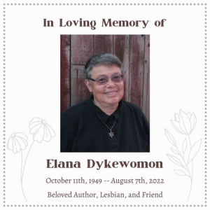 Remembrance: Elana Dykewomon, Jewish Lesbian Poet, Novelist, Agitator image