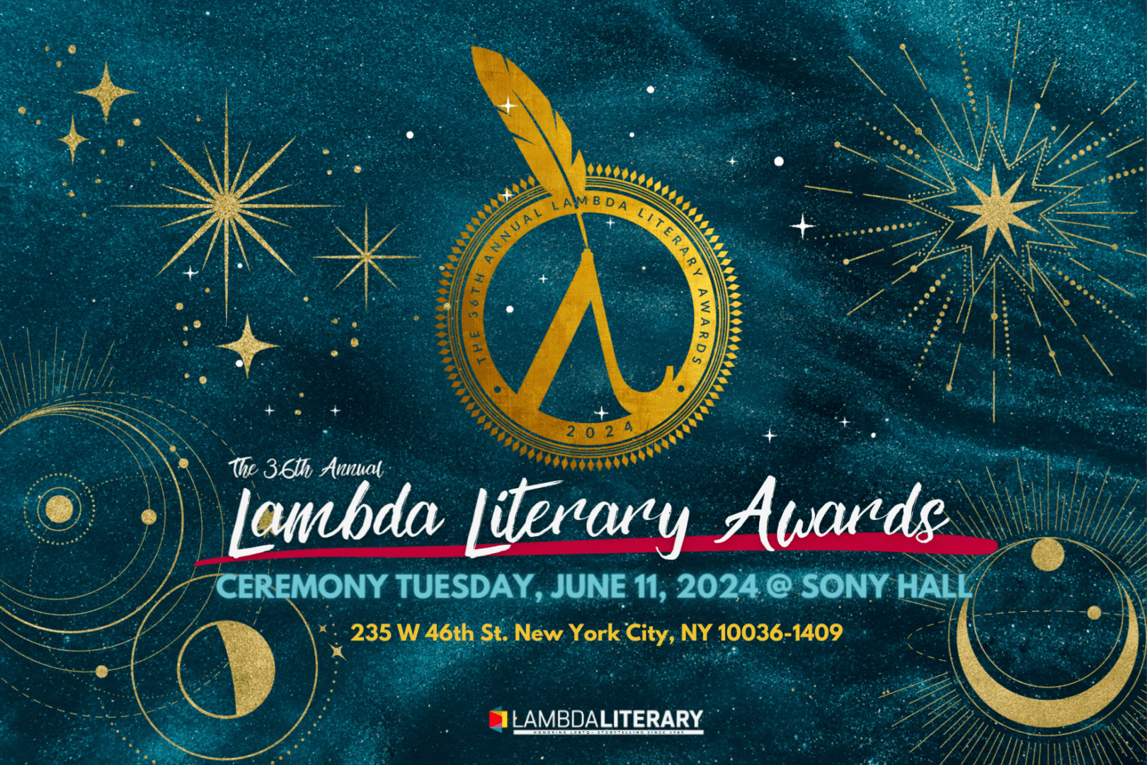 The 2024 Lammy Awards ceremony will be held June 11, 2024 at Sony Hall in New York City! This year's shortlist announcement happens on March 27.